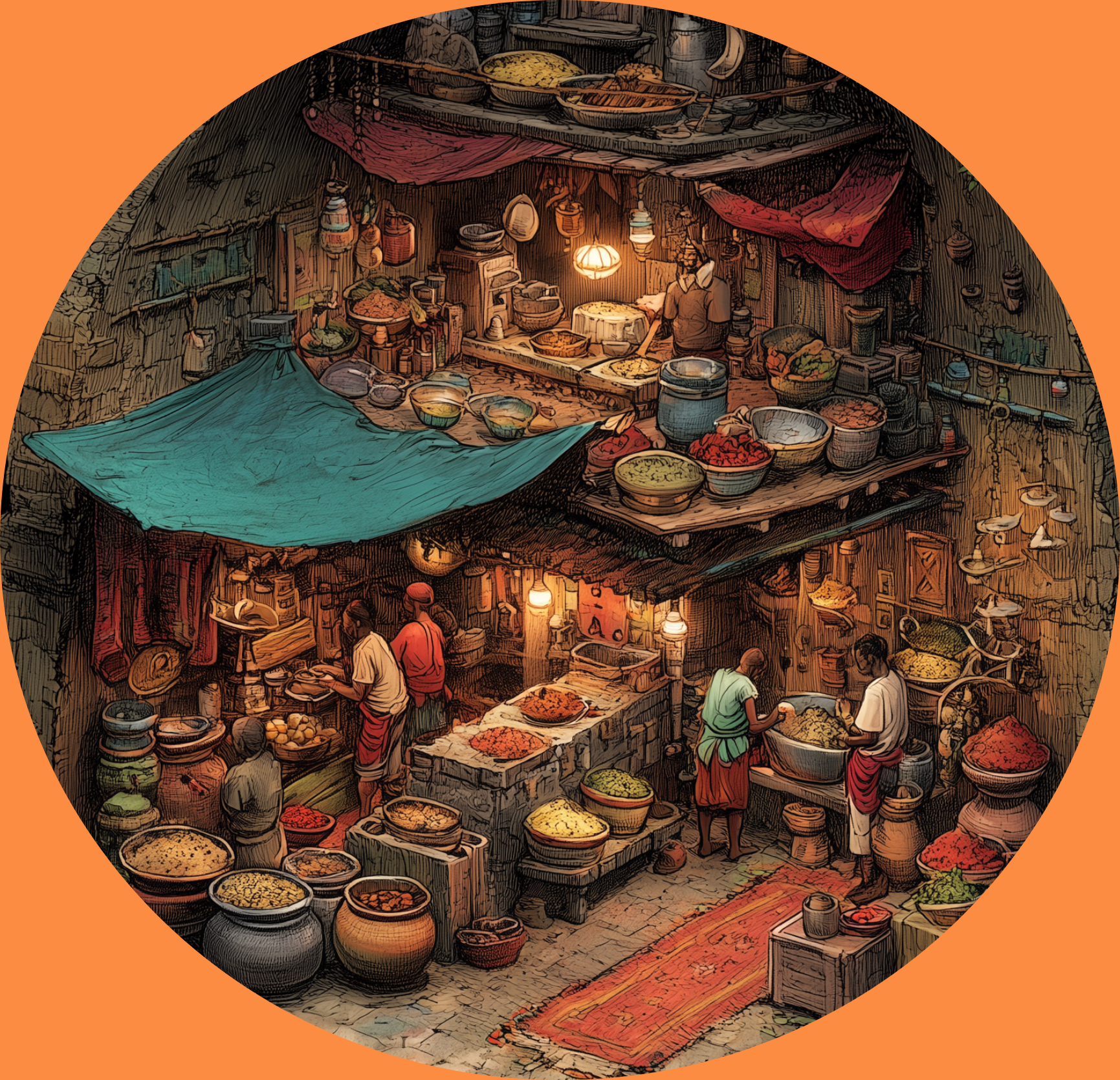 African kitchens